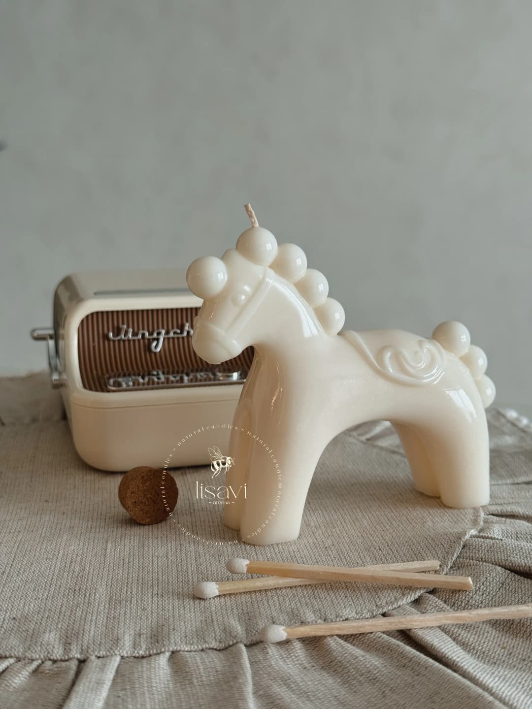 Свеча "Конек-Горбунок" - Классика Без аромата