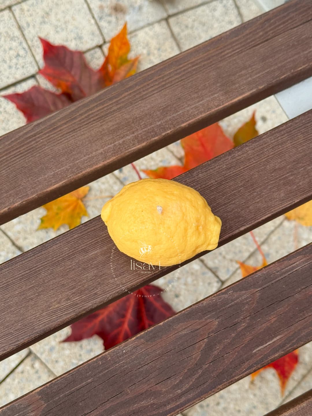 Свеча "Лимон" - Классика Без аромата