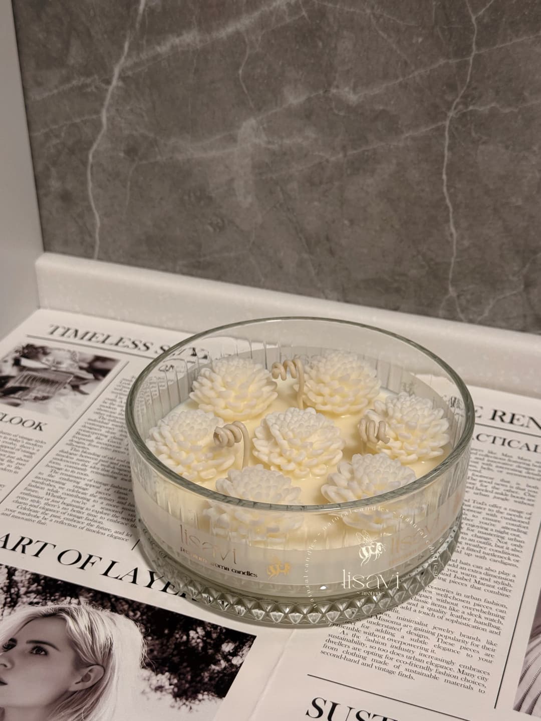 Свеча "Сенель" - Классика Без аромата